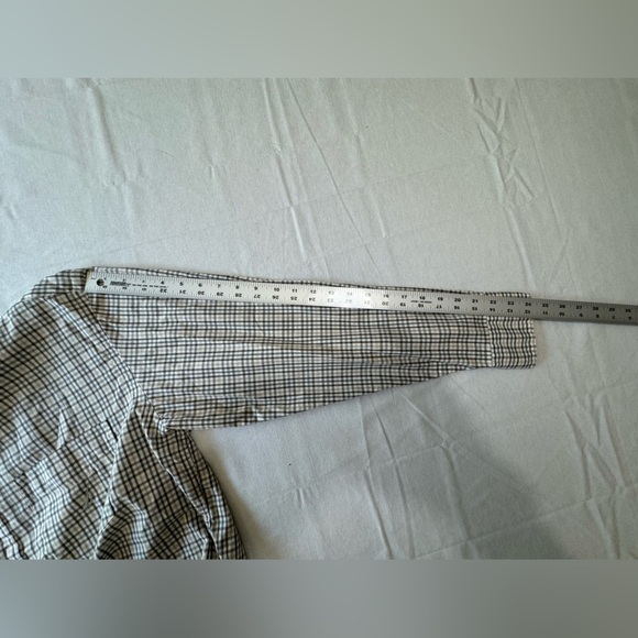 Nautica, long sleeve men’s dress shirt, large - Picture 5 of 9